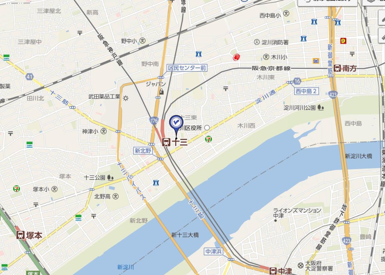Juso Afp Apartment Hotel Ōsaka Eksteriør bilde